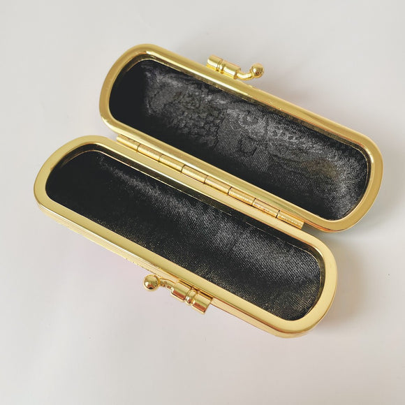 Hakka Rainy 客家花布 がま口印鑑ケース｜口金印章盒｜台湾花布