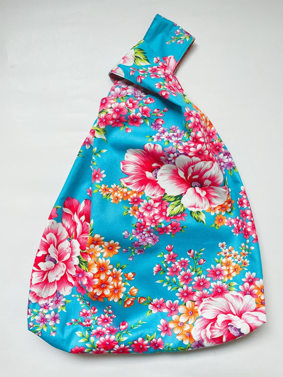 Hakka Rainy 客家花布 しじみバッグ（エコバッグ）｜大型日式手挽包（購物袋）｜台湾花布