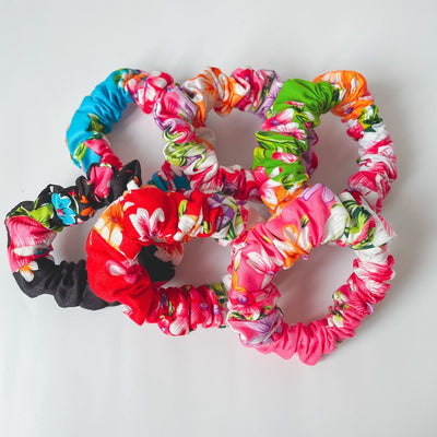 Hakka Rainy 客家花布 シュシュ｜大腸髮圈｜台湾花布