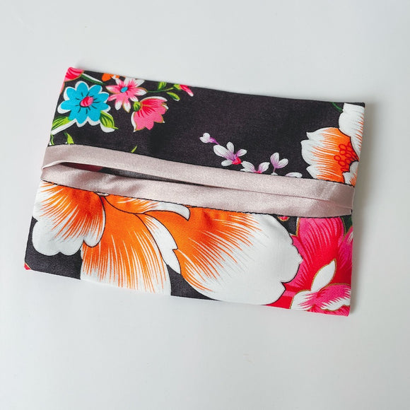 Hakka Rainy 客家花布 ポケットティッシュケース｜面紙套｜台湾花布