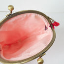 Hakka Rainy 客家花布 がま口ポーチ｜古銅金口金包｜台湾花布