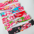 Hakka Rainy 客家花布 ヘアバンド｜交叉髮帶｜台湾花布