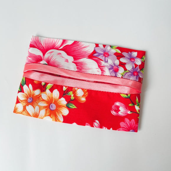 Hakka Rainy 客家花布 ポケットティッシュケース｜面紙套｜台湾花布