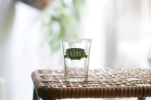 台湾ビール扇状ロゴ入りビールグラス｜台灣啤酒扇形LOGO啤酒杯｜143ml