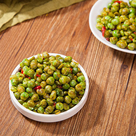 盛香珍 紅配緑 麻辣青豆 マーラーグリーンピース｜紅配綠 麻辣青豆 220g（個包装）