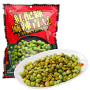 盛香珍 紅配緑 麻辣青豆 マーラーグリーンピース｜紅配綠 麻辣青豆 220g（個包装）