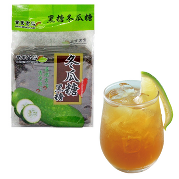 登豊 黒糖冬瓜茶（黒糖とうがん茶）ブロック｜登豐 黑糖冬瓜茶磚 550g