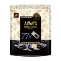 77 ALWAYS カカオ77% チョコレート｜77歐維氏77％醇黑巧克力 205.2g（個包装）