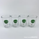 台湾ビール丸いロゴ入りビールグラス｜台灣啤酒LOGO啤酒杯｜143ml