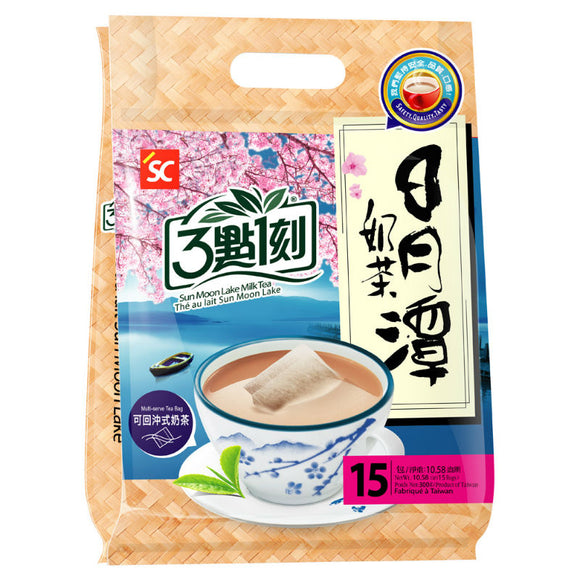 3點1刻 日月潭ミルクティー 日月潭奶茶｜15バッグ入（20g/バッグ）