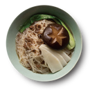 曽粉（ソウ・フン） しいたけエシャロット味 台湾汁なし/汁ビーフン｜曾粉 香菇肉燥（4個パック｜84gx4）全素