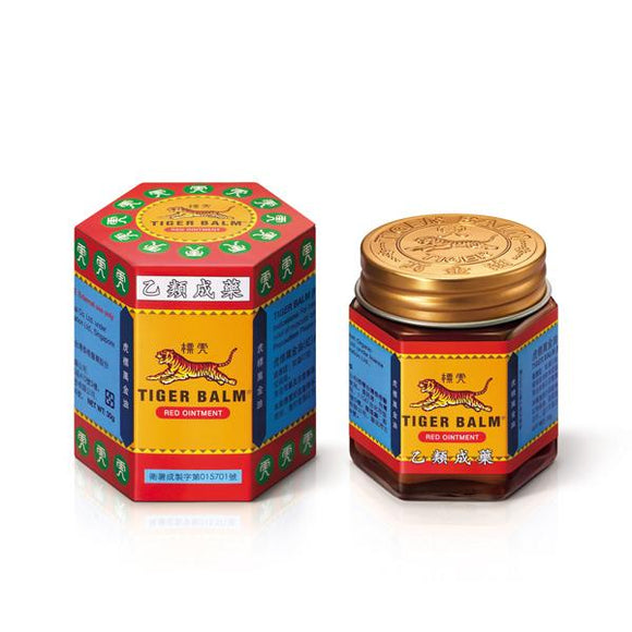 タイガーバーム 赤｜台湾虎標萬金油(紅) 30g