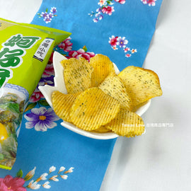 華元波的多 蚵仔煎｜牡蠣オムレツ味 ポテトチップス 大容量 213g