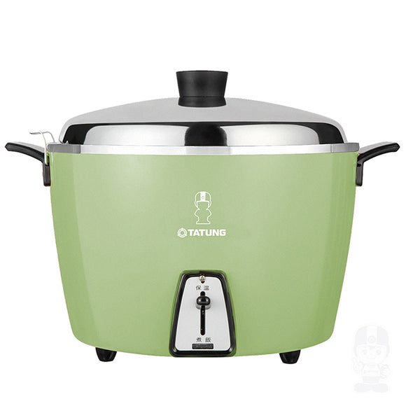 大同電鍋 大同坊やロゴ版 グリーン 緑 15人前｜TAC-15L-DGU｜大同寶寶 經典綠色電鍋