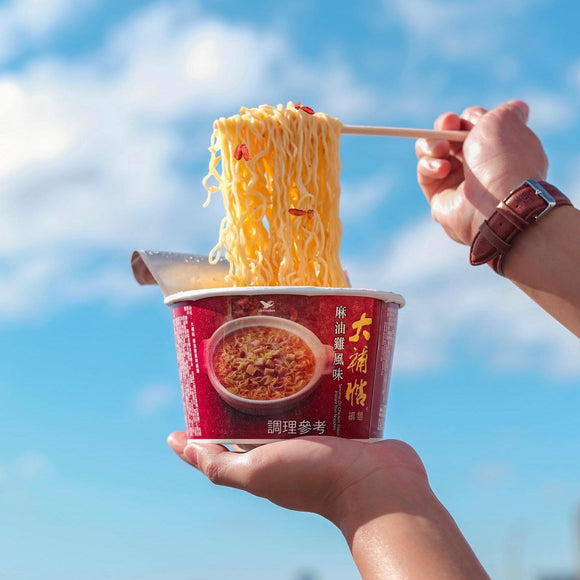 〈2個セット〉統一 大補帖 ごま油煮込鶏肉ラーメン｜大補帖 麻油雞 105gx2