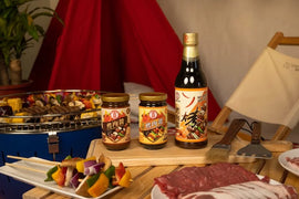 金蘭 焼肉のたれ バーベキューソース ピリ辛風味｜金蘭烤肉醬 辣味 590ml