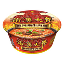 〈2食入〉満漢大餐 牛肉麺（激辛マーラー）（カップ麺）｜滿漢大餐 麻辣鍋牛肉麵 碗裝（2個パック｜204gx2）