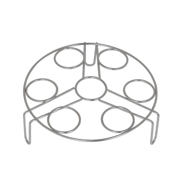 電鍋便利道具 ステンレス製 卵蒸しスタンド｜卵蒸し器｜蒸しラック｜不鏽鋼蒸蛋架