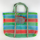 台湾 漁師網 ナイロンバッグ 小銭入り キーホルダー｜迷你茄芷袋 零錢包 鑰匙圈