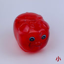 台湾の縁起物 子豚の貯金箱（小）｜カラー：レッド・ブルー・ゴールド（透明）｜古早味台灣豬公撲滿 透明 紅・藍・金黃色
