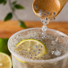 登豊 山粉圓 天然タピオカ（バジルシード）｜登豐 山粉圓 320g