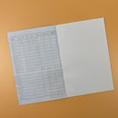 レトロ可愛い！台湾の小学生用 宿題ノート｜科作業（空白）｜水色｜2冊