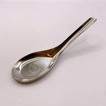 ステンレス製 台湾レンゲ｜不銹鋼平底台匙（台式湯匙）