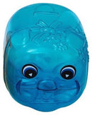 台湾の縁起物 子豚の貯金箱（小）｜カラー：レッド・ブルー・ゴールド（透明）｜古早味台灣豬公撲滿 透明 紅・藍・金黃色