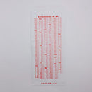 台湾の封筒（白）５枚入りセット｜台灣標準信封（白）5個入