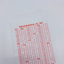 台湾の封筒（白）５枚入りセット｜台灣標準信封（白）5個入