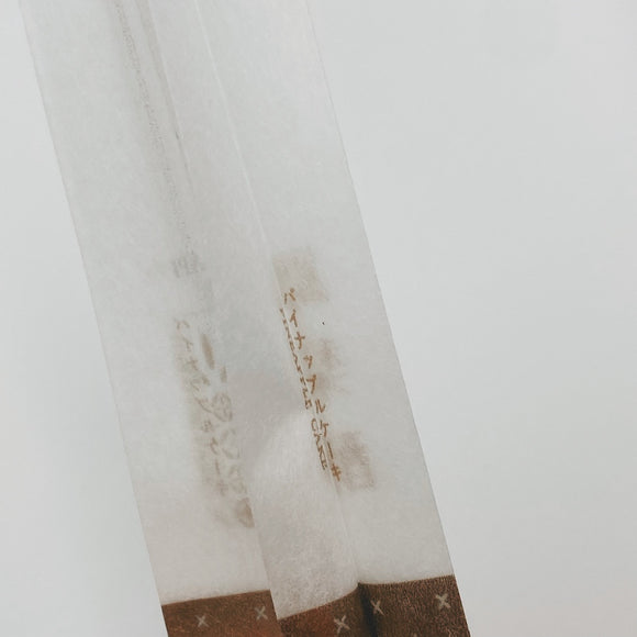 台湾 パイナップルケーキ専用 ラッピング袋 10枚セット｜台灣 鳳梨酥袋（鳳梨酥・中日文） 10個入