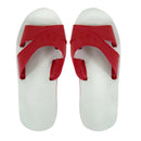 台湾 馴染みの青白サンダル（赤）サイズ：9.5・10・10.5号｜台灣 藍白拖（紅）