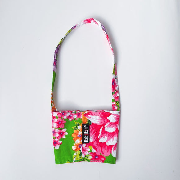 Hakka Rainy 客家花布 ドリンクホルダー｜花布手提杯套｜台湾花布