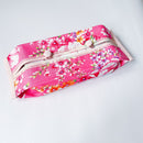 Hakka Rainy 客家花布 ボックスティッシュケース｜花布面紙盒套｜台湾花布