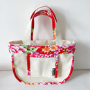 Hakka Rainy 客家花布 ランチバッグ（トートバッグ）｜午餐便當袋（小帆布手提包）｜台湾花布