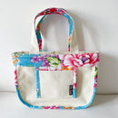 Hakka Rainy 客家花布 ランチバッグ（トートバッグ）｜午餐便當袋（小帆布手提包）｜台湾花布