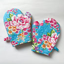 Hakka Rainy 客家花布 キッチンミトン（オーブンミット）｜花布耐熱手套｜台湾花布