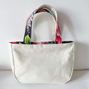 Hakka Rainy 客家花布 ランチバッグ（トートバッグ）｜午餐便當袋（小帆布手提包）｜台湾花布