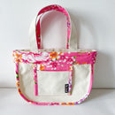 Hakka Rainy 客家花布 ランチバッグ（トートバッグ）｜午餐便當袋（小帆布手提包）｜台湾花布