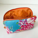 Hakka Rainy 客家花布 シェルポーチ｜貝殼化妝包｜台湾花布