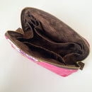 Hakka Rainy 客家花布 シェルポーチ｜貝殼化妝包｜台湾花布