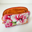 Hakka Rainy 客家花布 シェルポーチ｜貝殼化妝包｜台湾花布