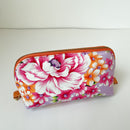 Hakka Rainy 客家花布 シェルポーチ｜貝殼化妝包｜台湾花布