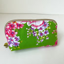 Hakka Rainy 客家花布 シェルポーチ｜貝殼化妝包｜台湾花布