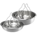 316ステンレス製 手提蒸皿 重ね鍋 手提蒸盤 22cm（浅いタイプ/深いタイプ）