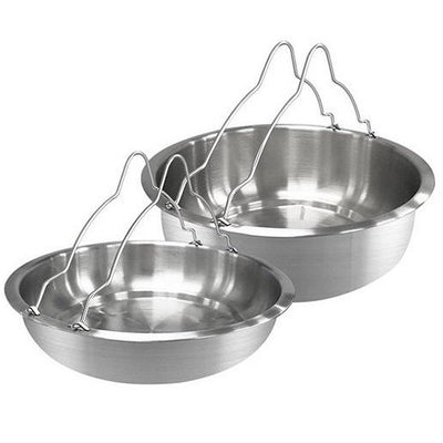 316ステンレス製 手提蒸皿 重ね鍋 手提蒸盤 22cm（浅いタイプ/深いタイプ）