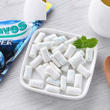 台湾 Airwaves スーパークールミントガム｜台湾ガム チューイングガム｜Airwaves口香糖 極酷嗆涼 140g｜28gx5パック