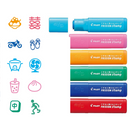 〈全10柄〉PILOT 台湾限定柄 フリクションスタンプ ｜百樂 魔擦印章 台灣限定款