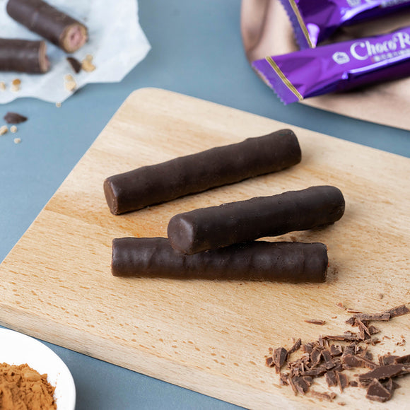 義美 IMEI タロイモムース ダークチョコロール｜義美 黑巧克力捲 香芋慕斯 137g 個包装（1パック／2パック）