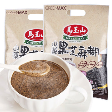 馬玉山 インスタント黒ゴマと山芋スープ｜山藥黒芝麻糊 360g（1パック30g × 12パック入）